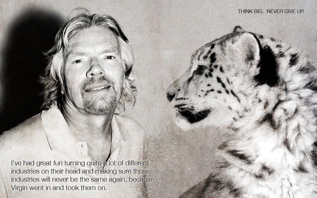 Richard Branson Think Big Wallpapers