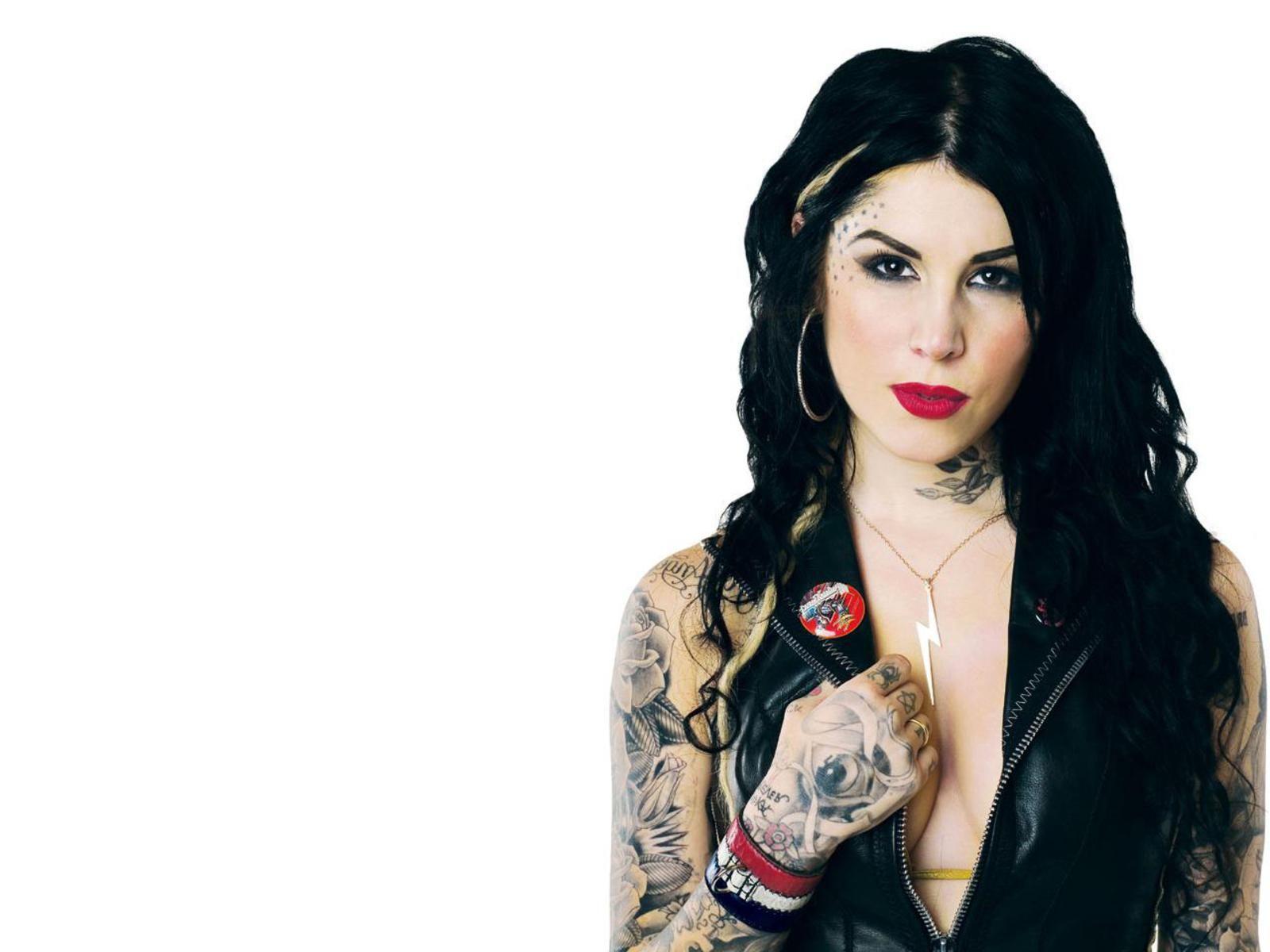 Download the Kat Von D Leather Wallpaper, Kat Von D Leather iPhone