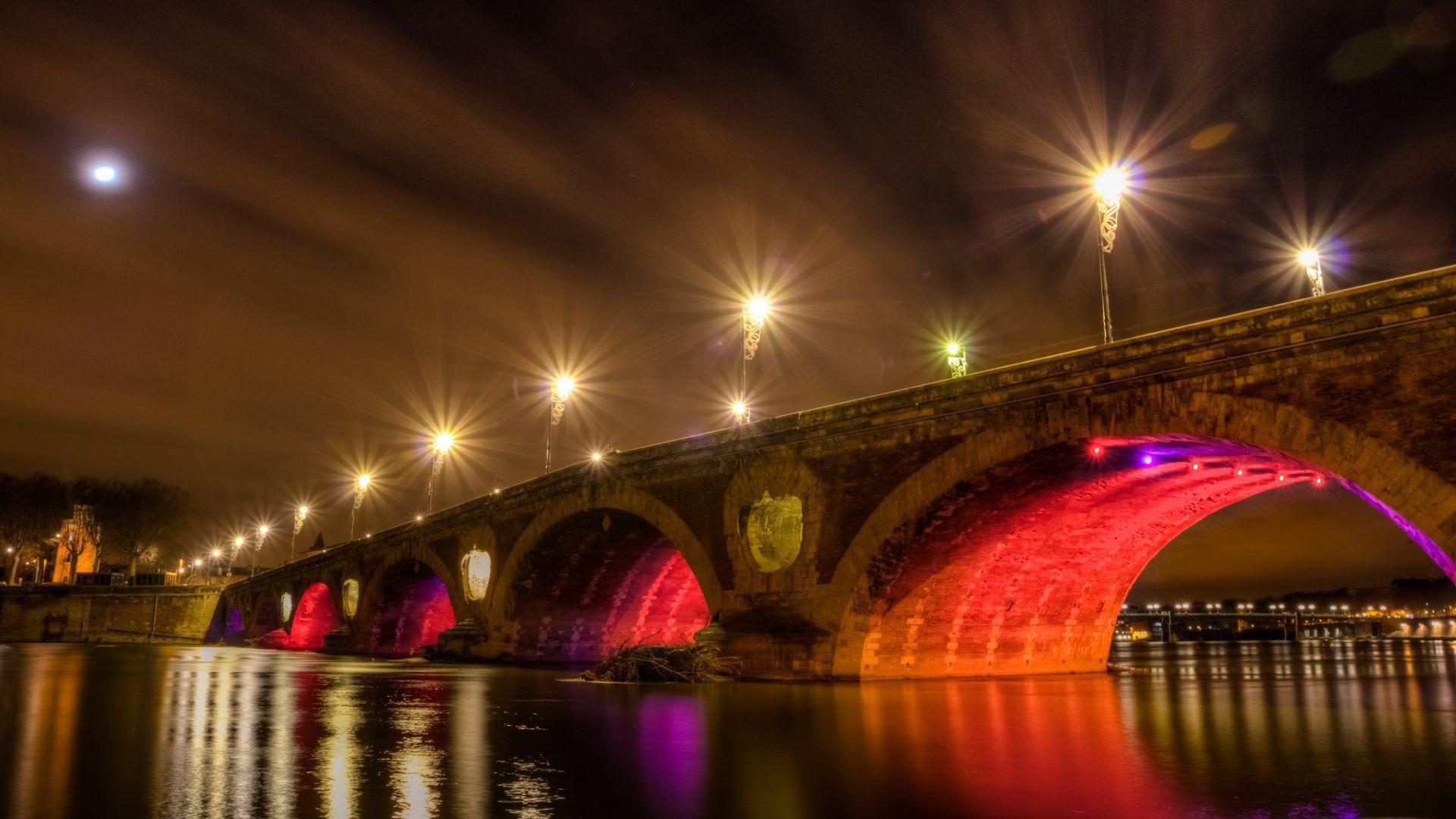 Pont Neuf, Toulouse Wallpaper Backgrounds