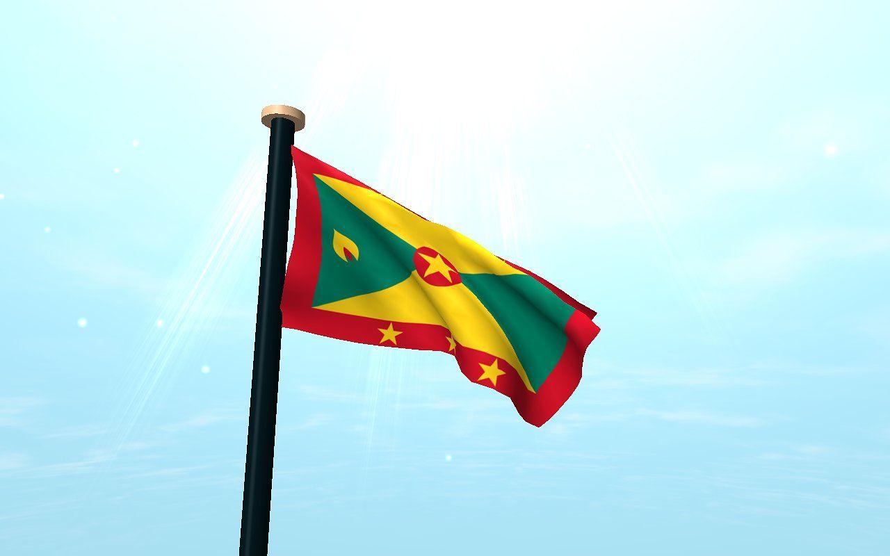 Grenada Flag 3D Live Wallpapers