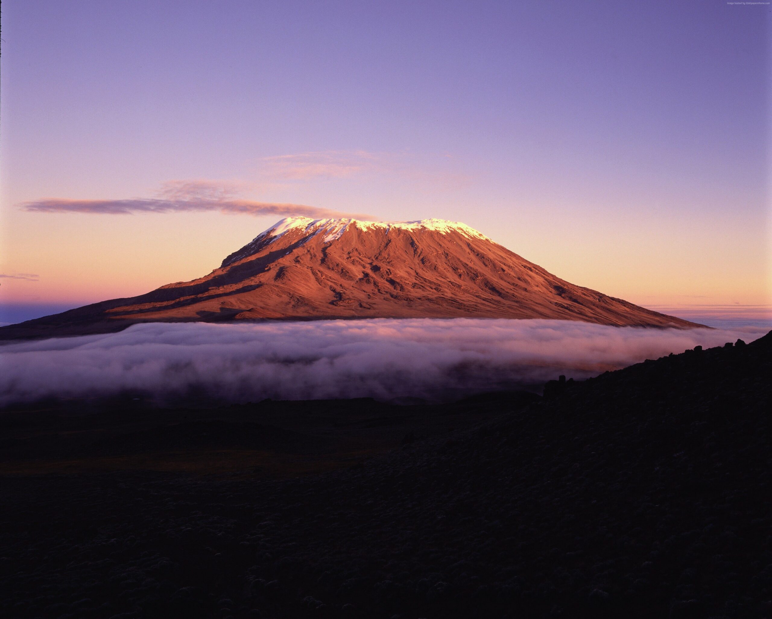 Wallpapers Kilimanjaro, 5k, 4k wallpaper, Africa, mountains, sky