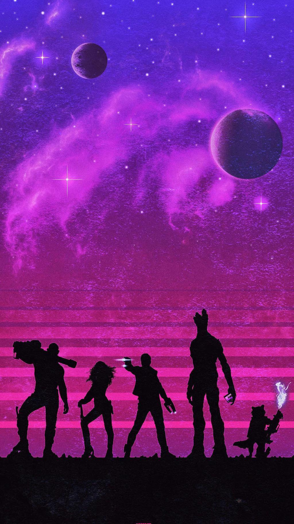 Guardians of the Galaxy wallpapers for iPhone and iPad