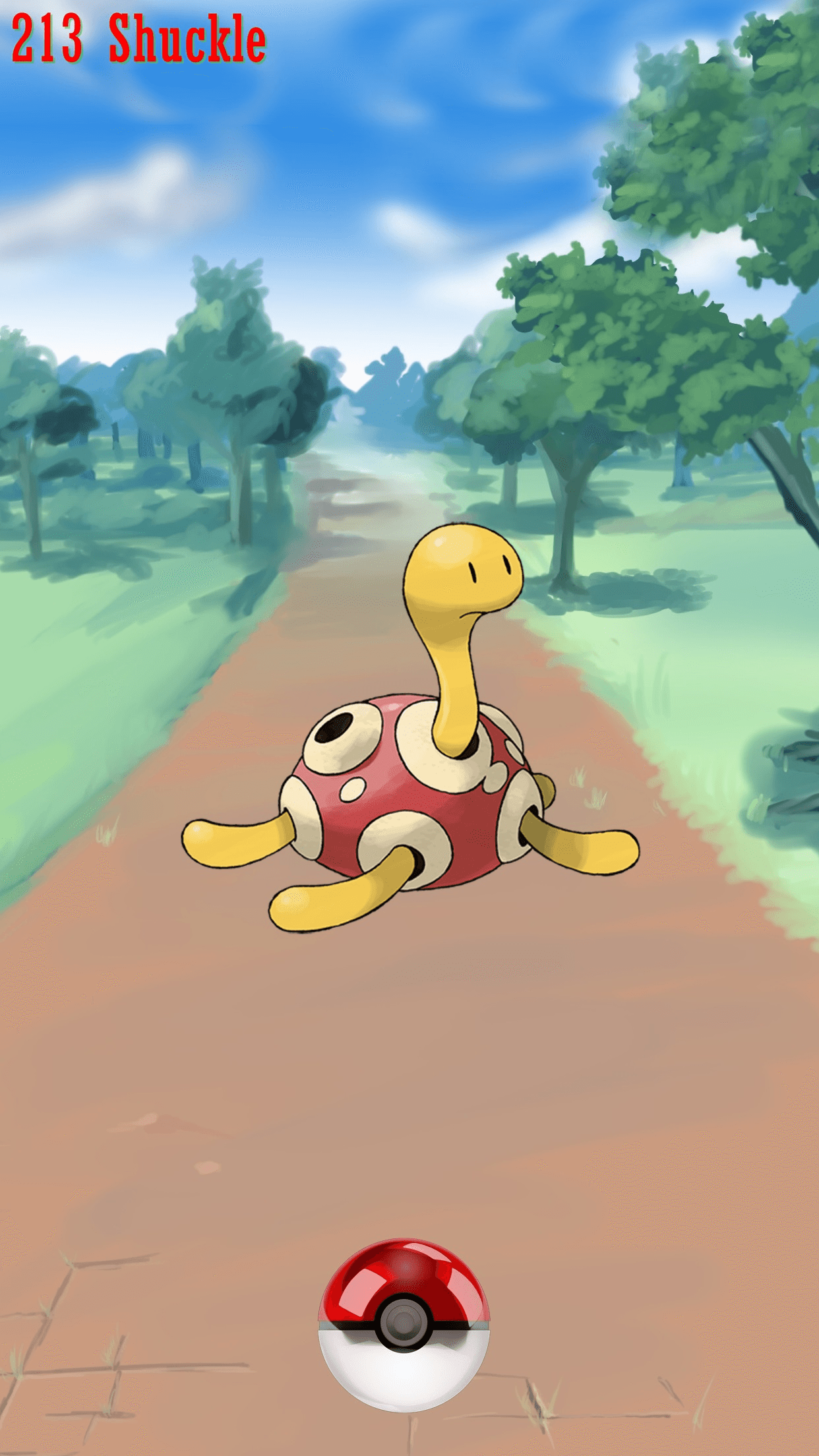 213 Street Pokeball Shuckle