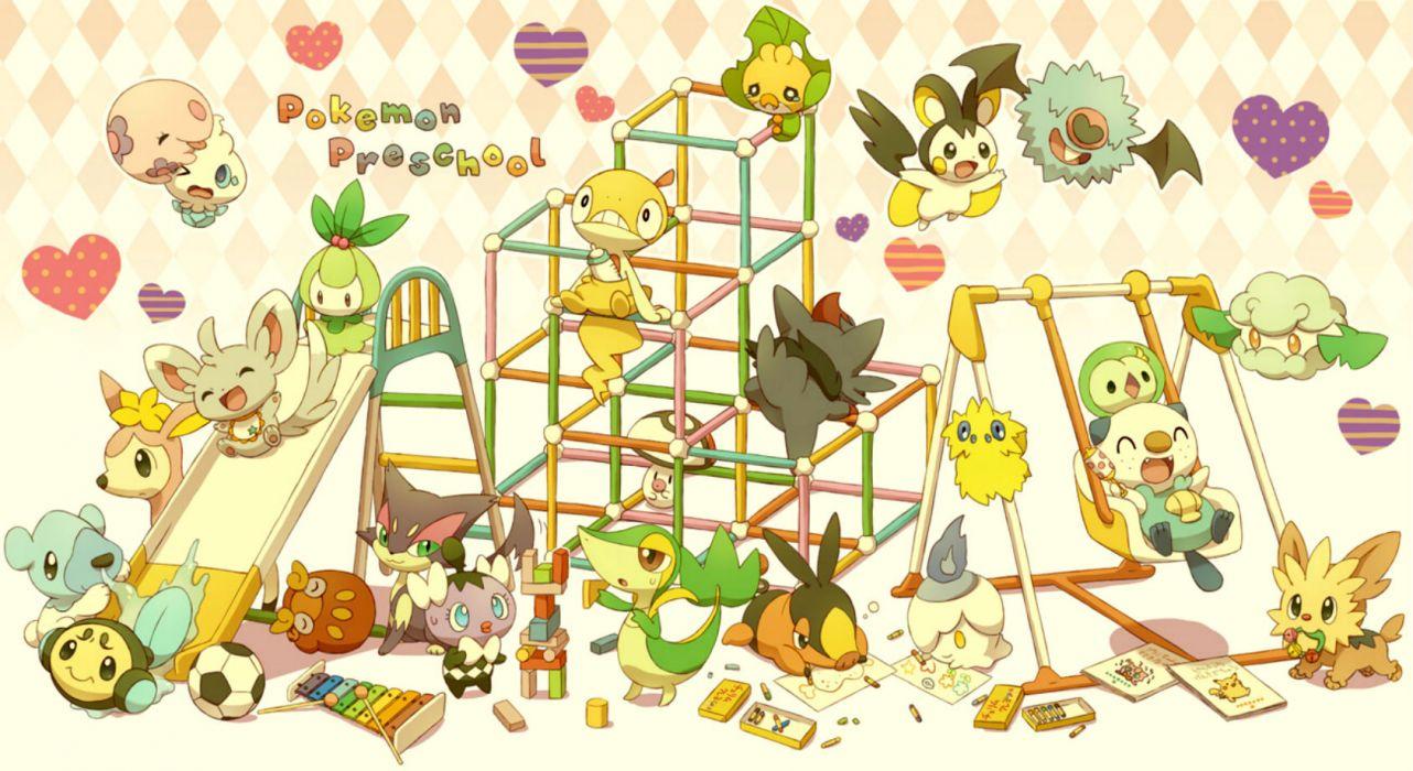 Pokemon cubchoo emolga foongus gothita jippe joltik litwick minccino