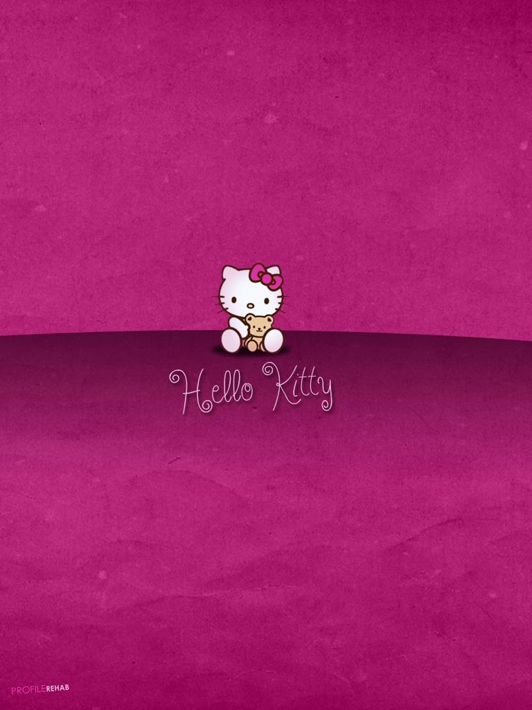 ] Maroon Hello Kitty Wallpapers