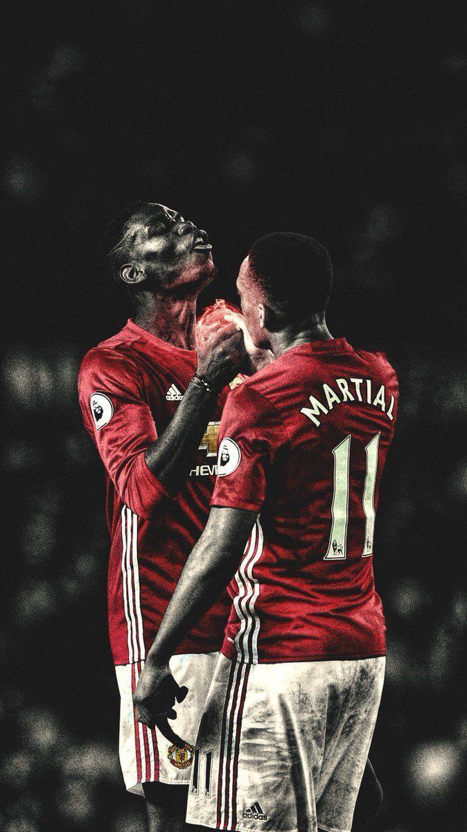 Footy Wallpapers on Twitter: Paul Pogba & Anthony Martial iPhone