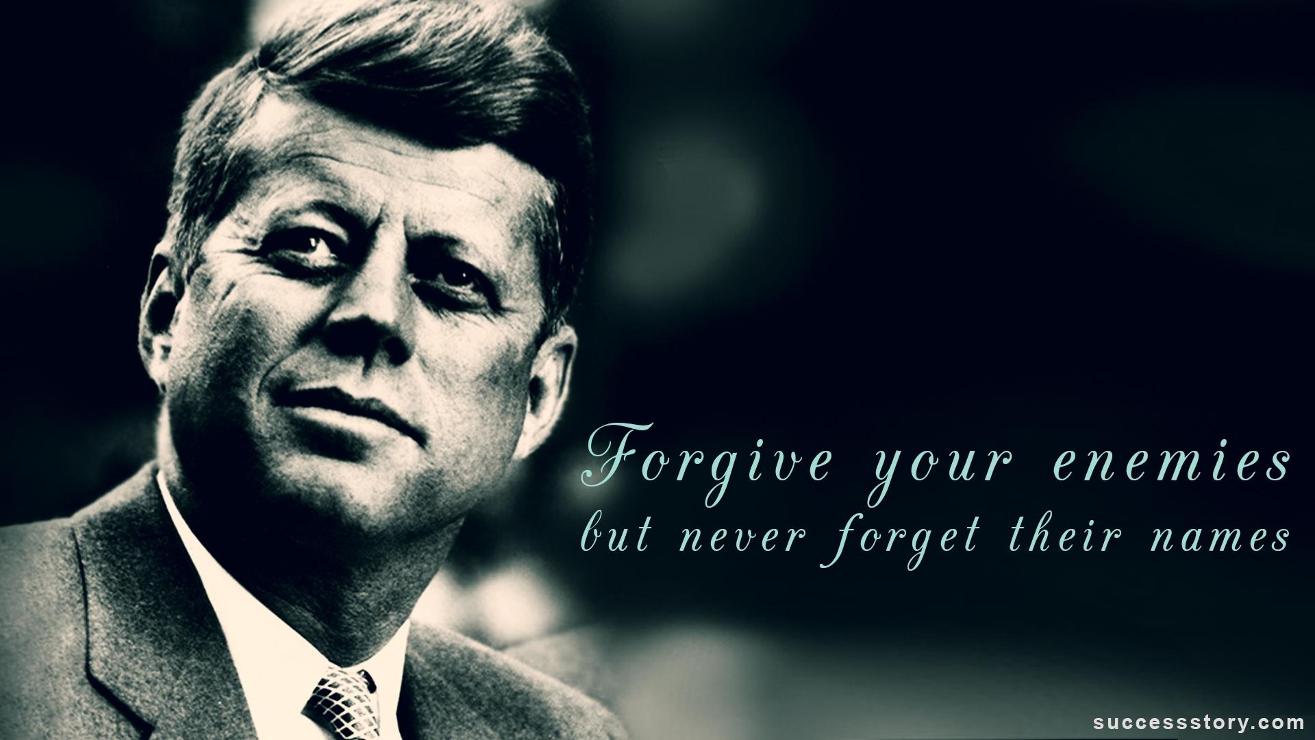 John F Kennedy Quotes Famous Quotes SuccessStory, wallpapers with