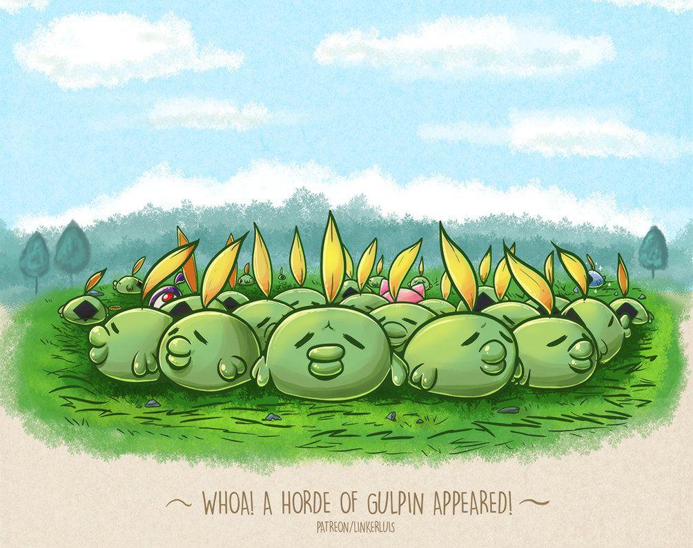 Gulpin Horde by LinkerLuis