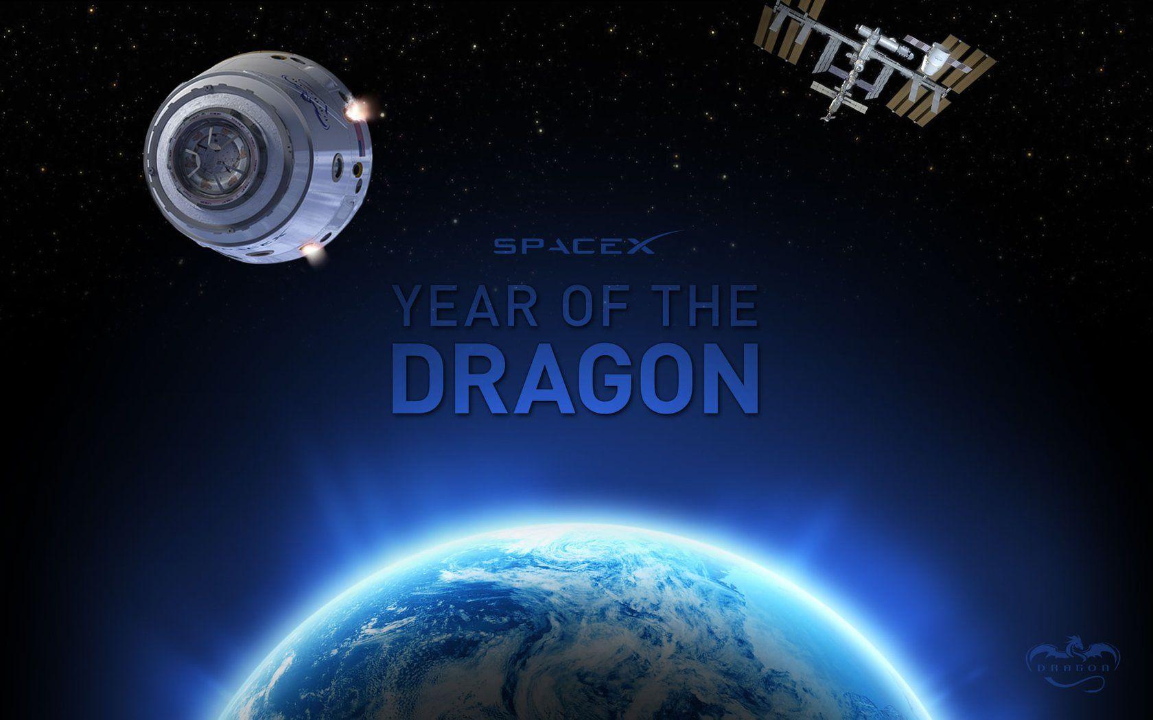 SpaceX 2012: Year of the Dragon Space Wallpapers