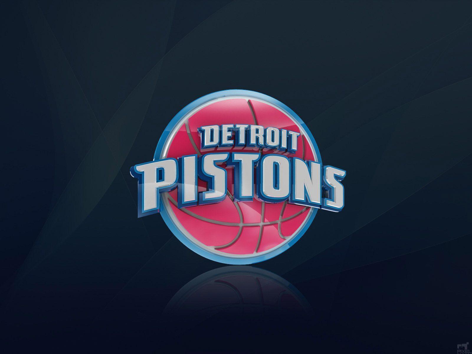 Detroit Pistons 3D Logo Wallpapers