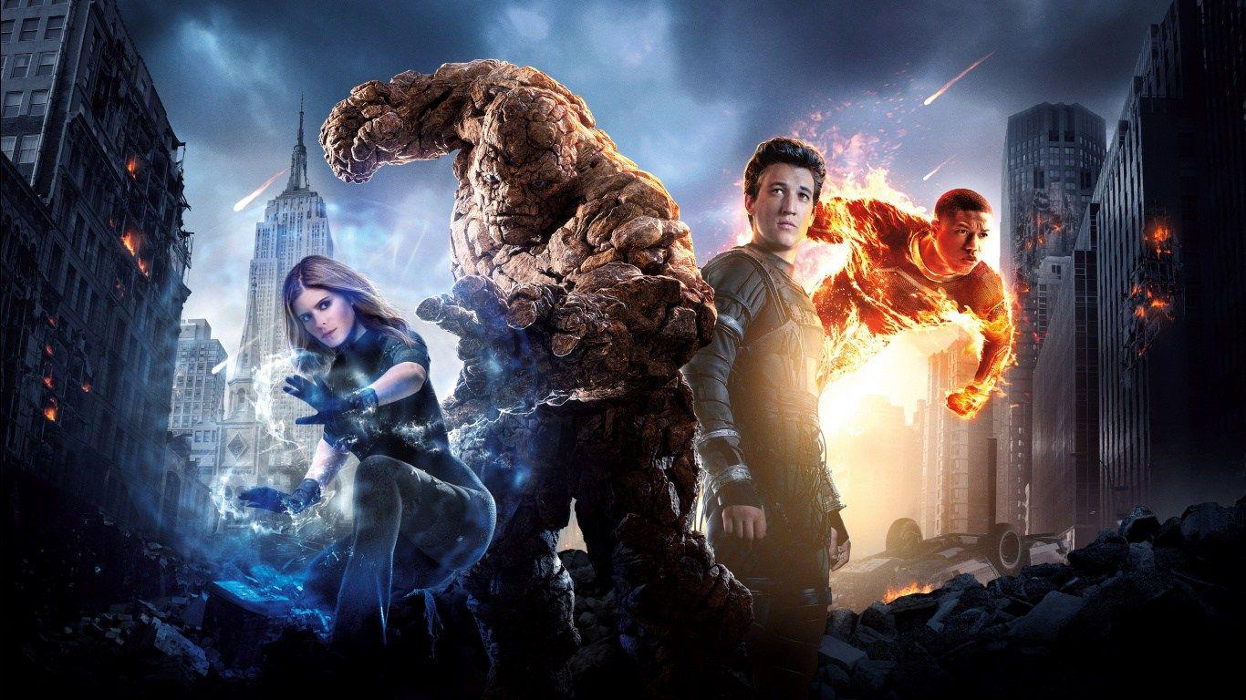 HD Backgrounds Fantastic Four Characters 2015 Movie Poster Wallpapers