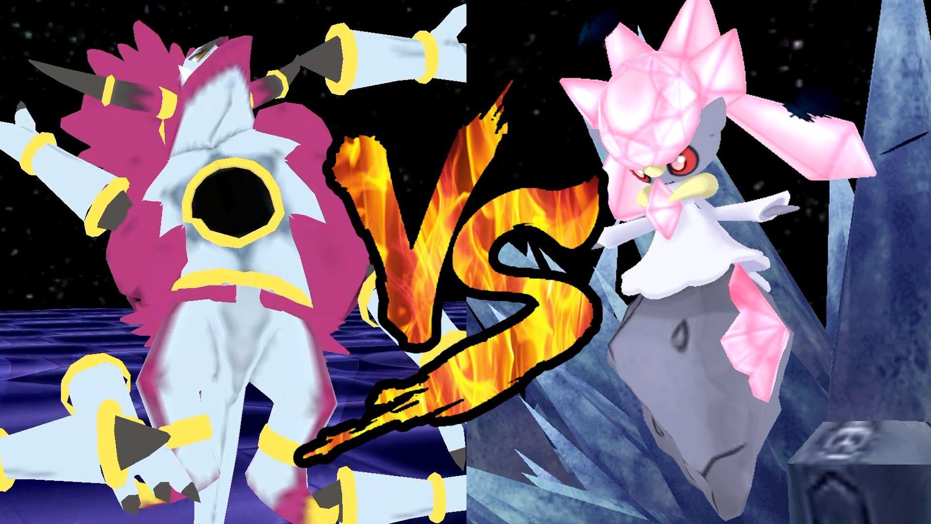 Hoopa VS Diancie