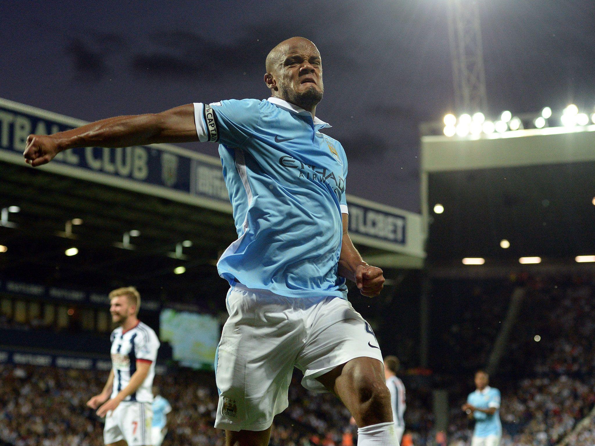 West Brom vs Manchester City match report: Vincent Kompany and