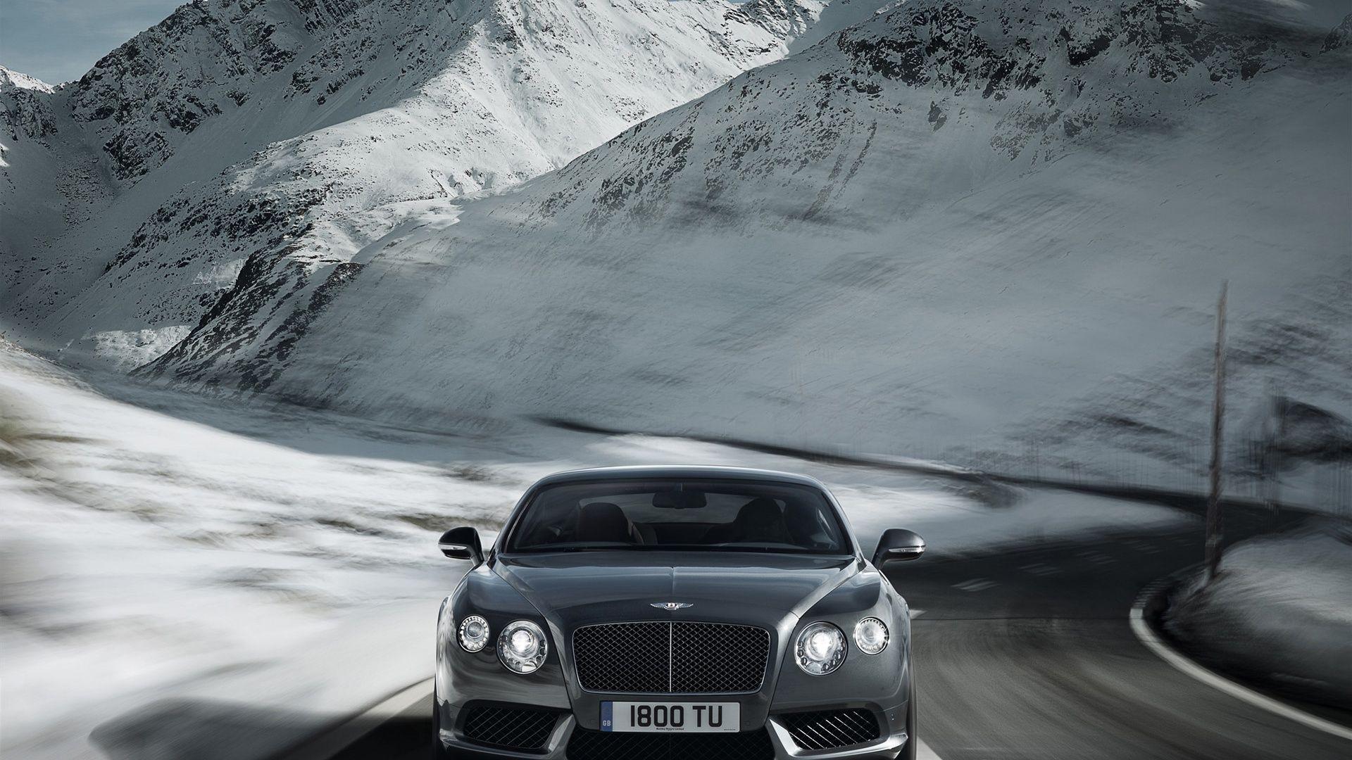 Bentley Continental GT V8 Gray Speed desktop PC and Mac