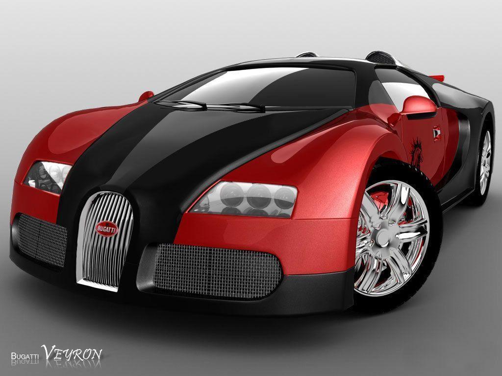 Wallpapers For > Red And Black Bugatti Veyron Wallpapers