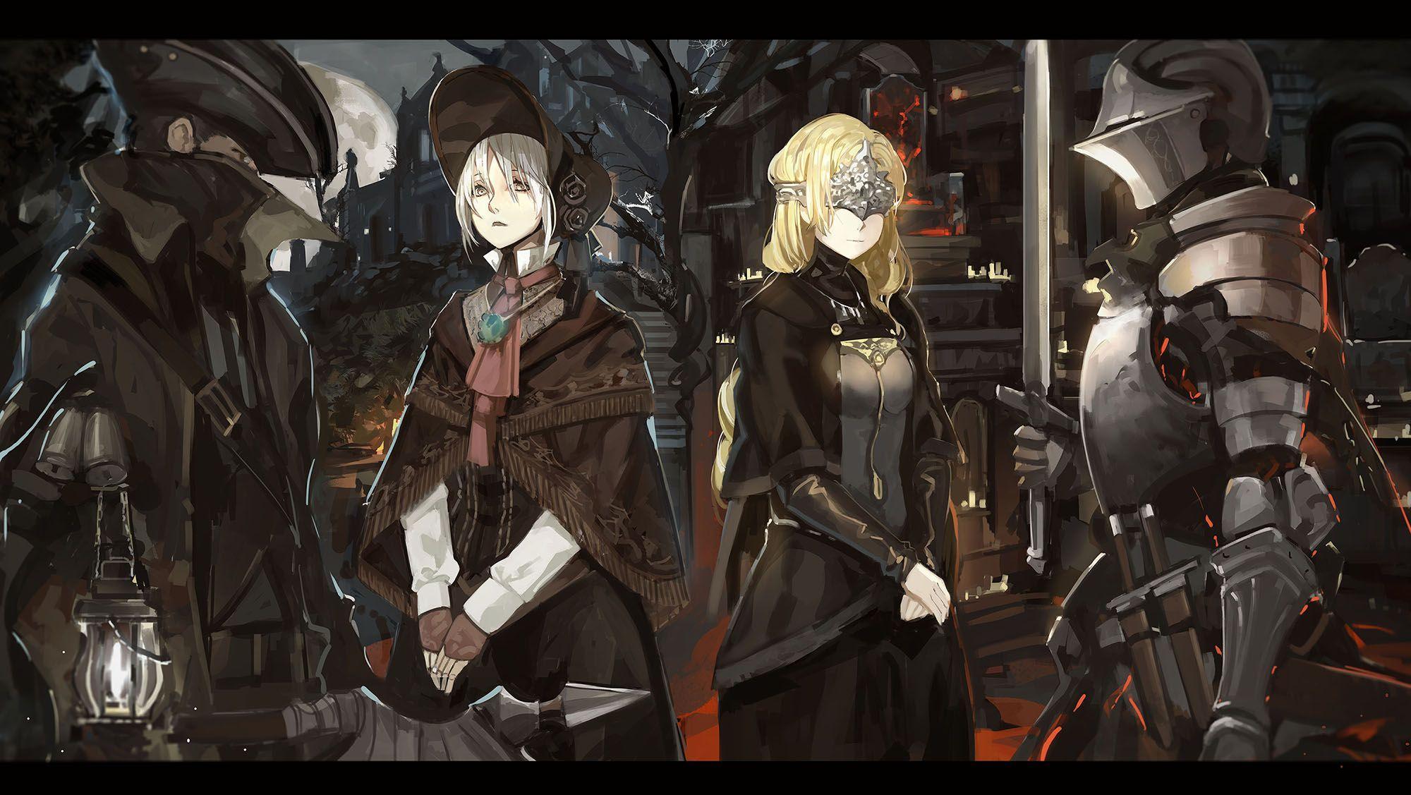 Dark Souls and Bloodborne wallpapers dump