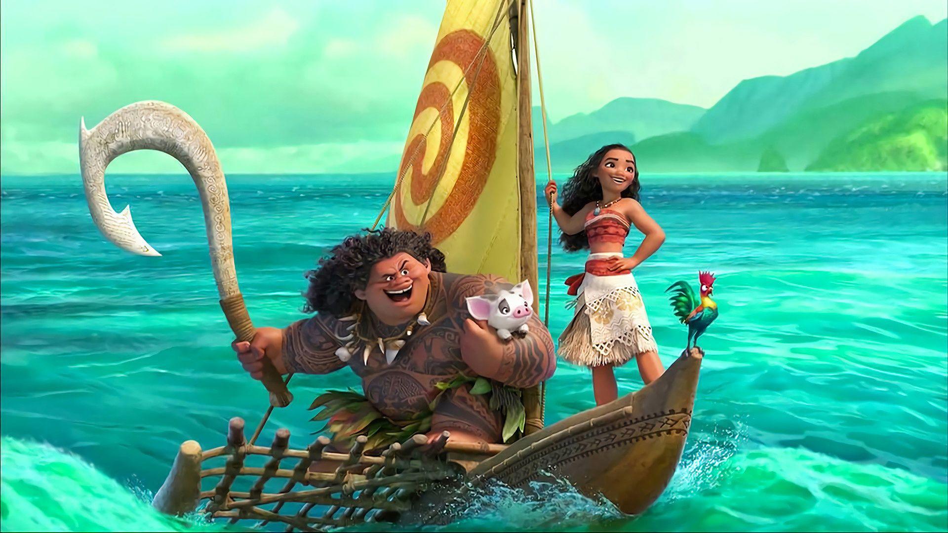 Moana 2016 Disney Animated Movie Wallpapers