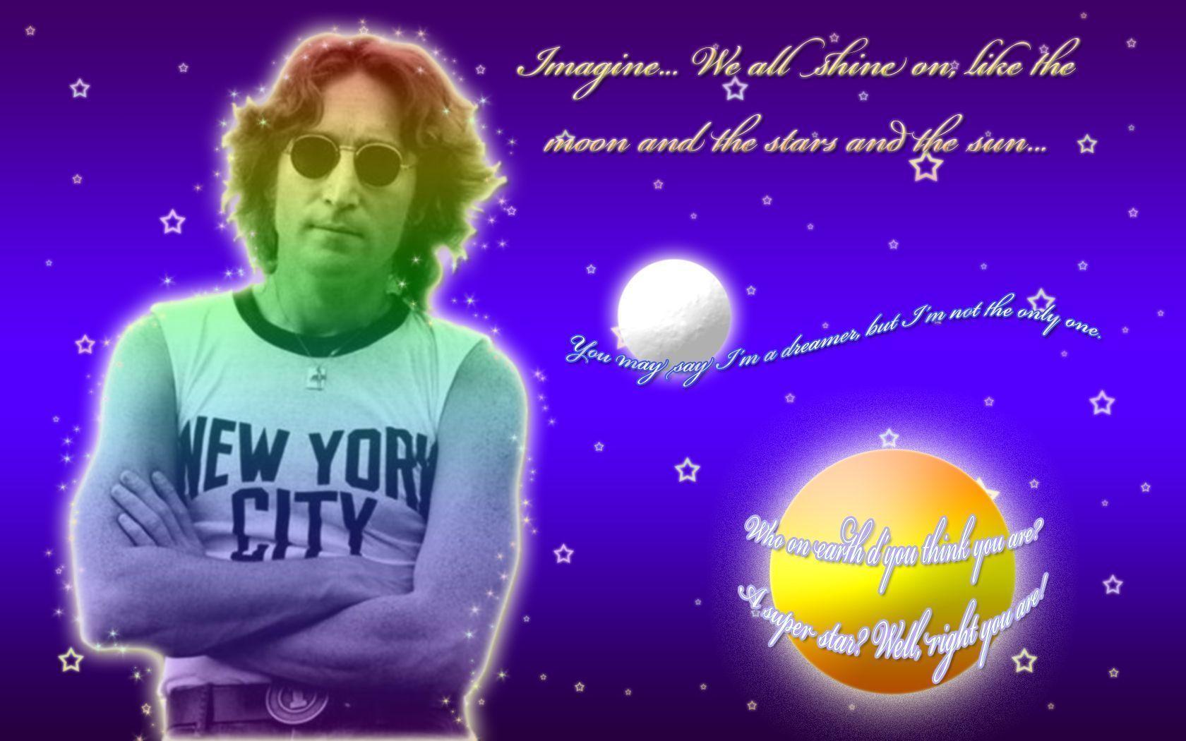 Wallpapers For > John Lennon Imagine Wallpapers