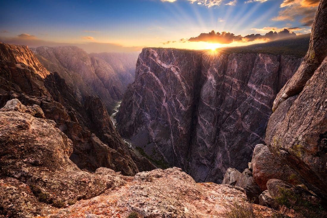 Sunrise over Black Canyon of the Gunnison National Park. See more