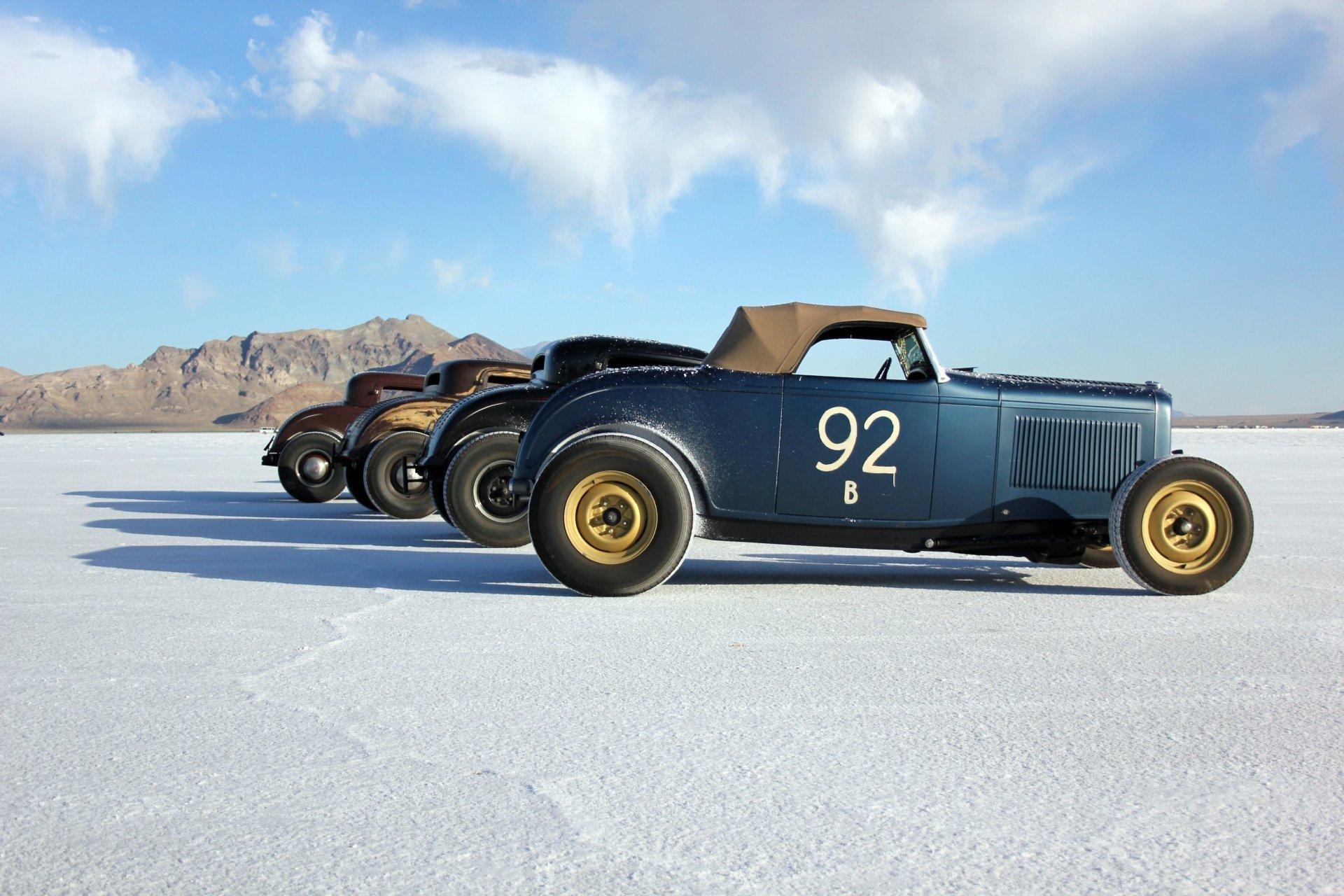 bonneville salt flats utah usa race desert vintage HD wallpapers