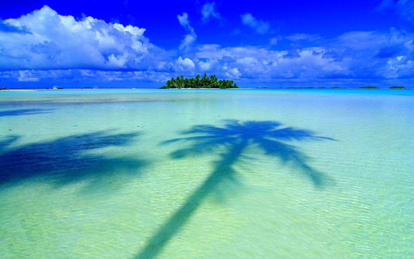 Tropical Island Panorama Wallpapers