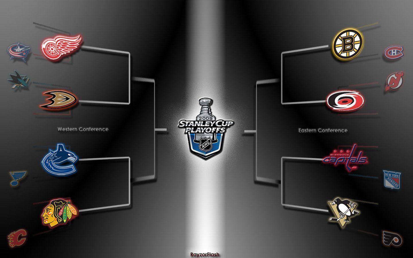 NHL 2009 Playoffs Wallpapers by RayzorFlash