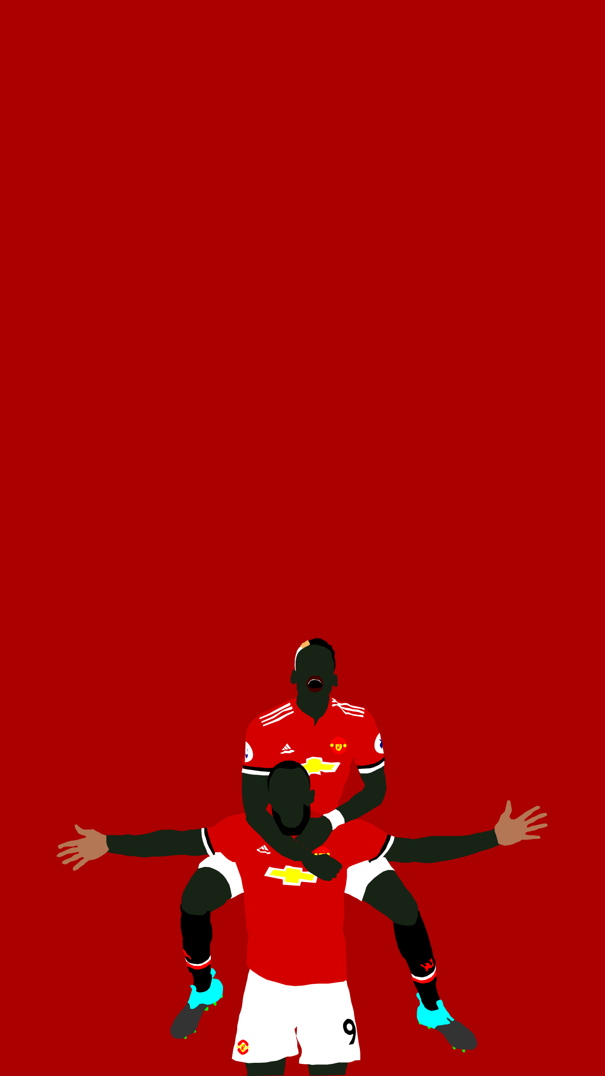 This is THAT picture as a wallpaper, my kind of style : reddevils