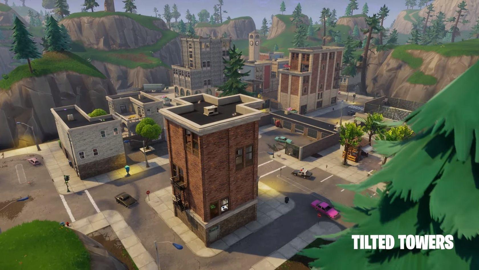 Discover Tilted Tower [Fortnite