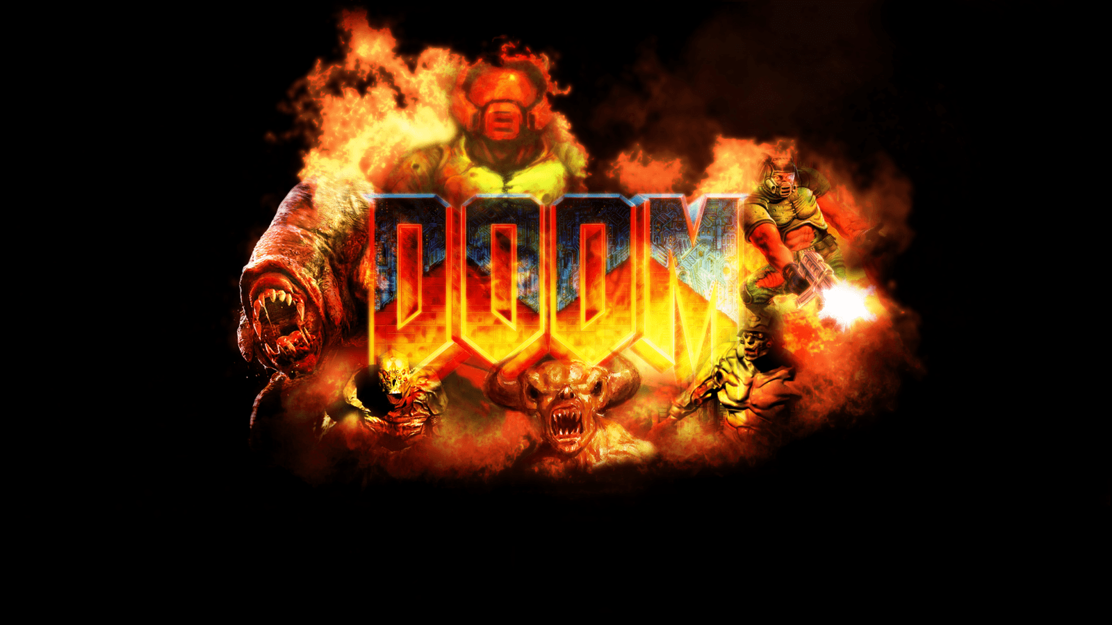 DOOM wallpapers by hexarrow