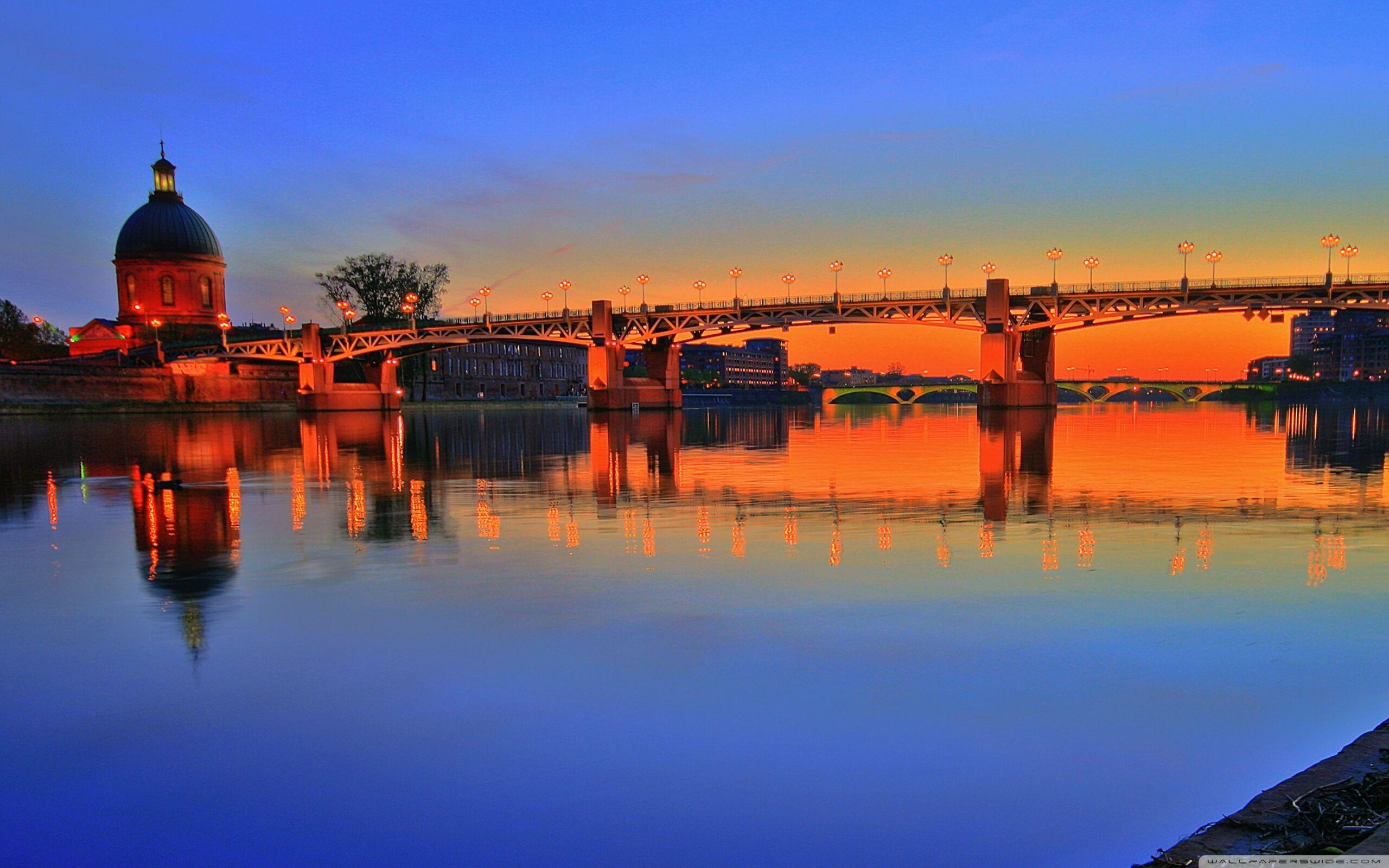 Toulouse Sunset ❤ 4K HD Desktop Wallpapers for 4K Ultra HD TV • Wide