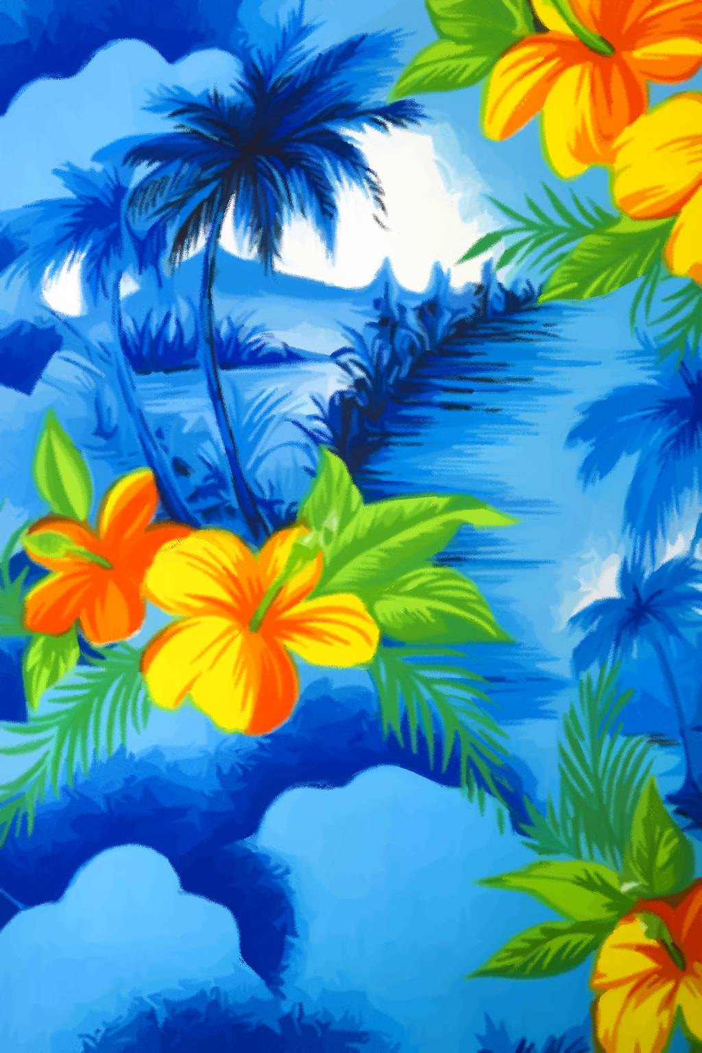 Image For > Hawaiian Shirt Pattern Wallpapers