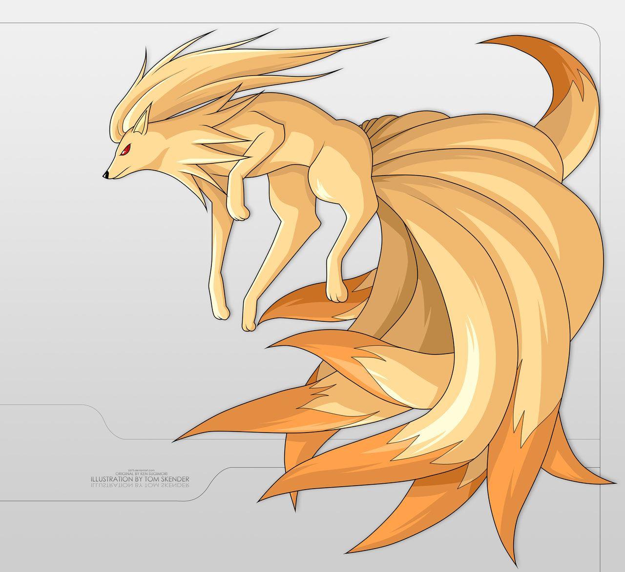 Ninetales. by moxie2D