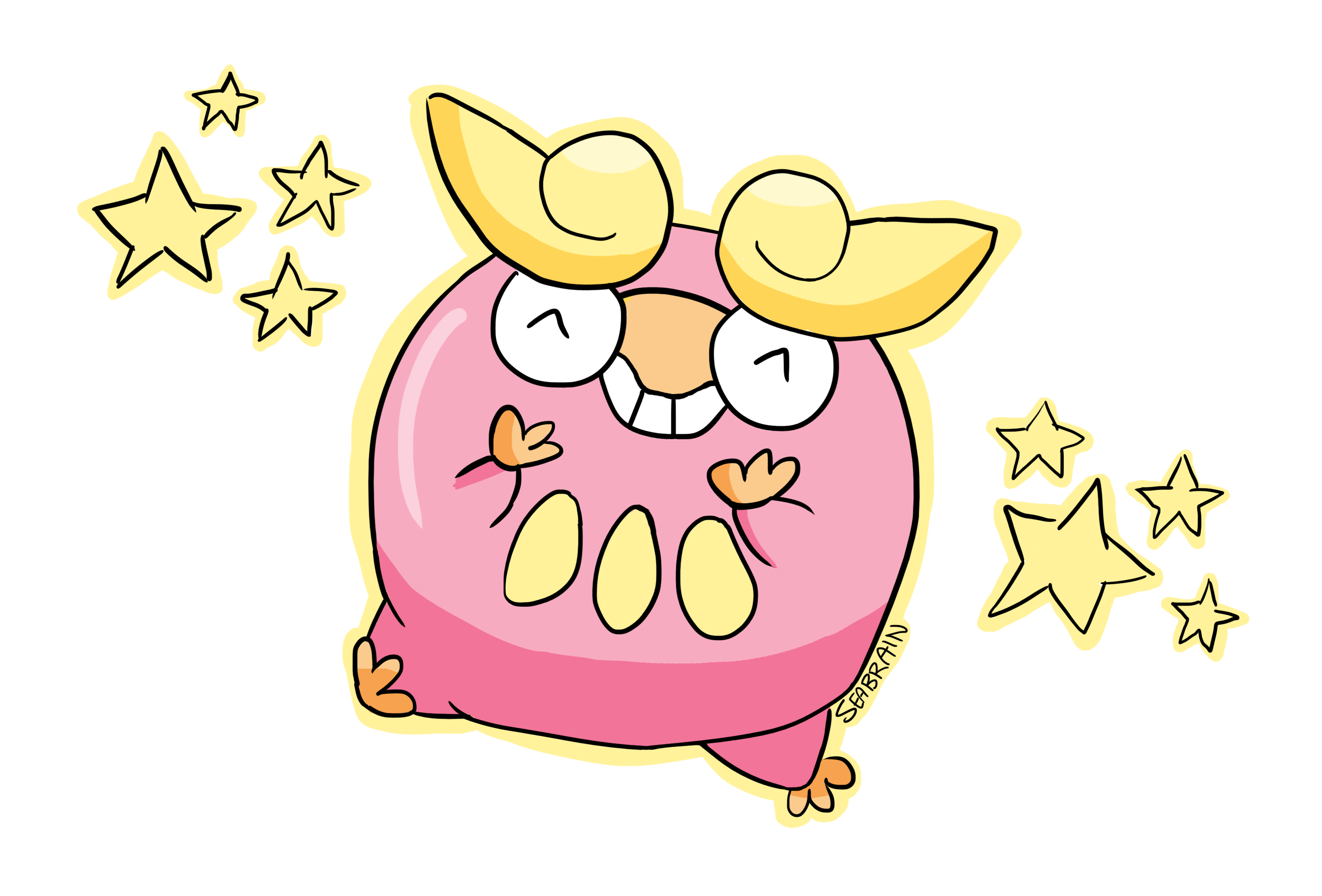 Shiny Darumaka! by seabrain