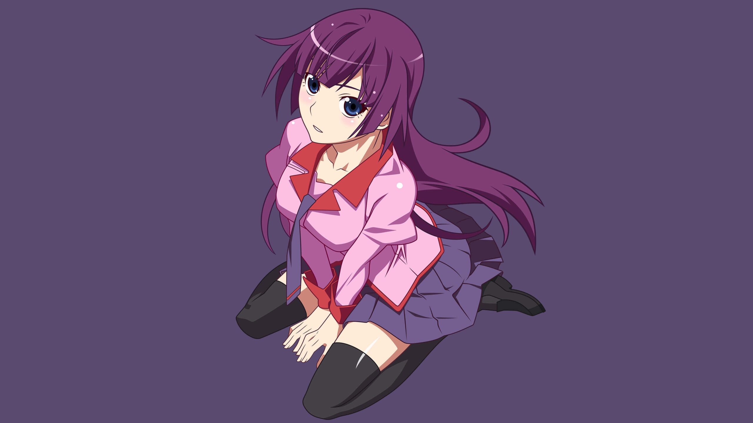 Bakemonogatari Monogatari Series Hitagi Senjougahara UHD 4K