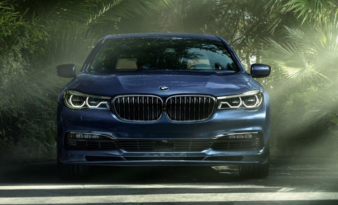 BMW Alpina B7 xDrive cars sedan blue modified wallpapers