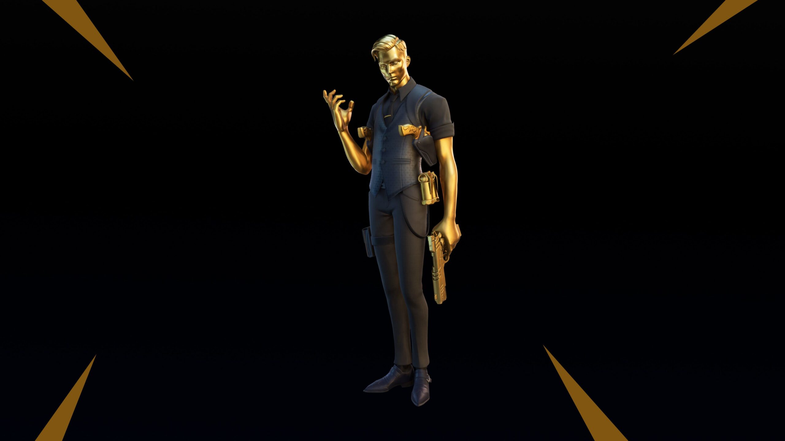 Midas Gold Outfit Fortnite Wallpaper, HD Games 4K Wallpapers