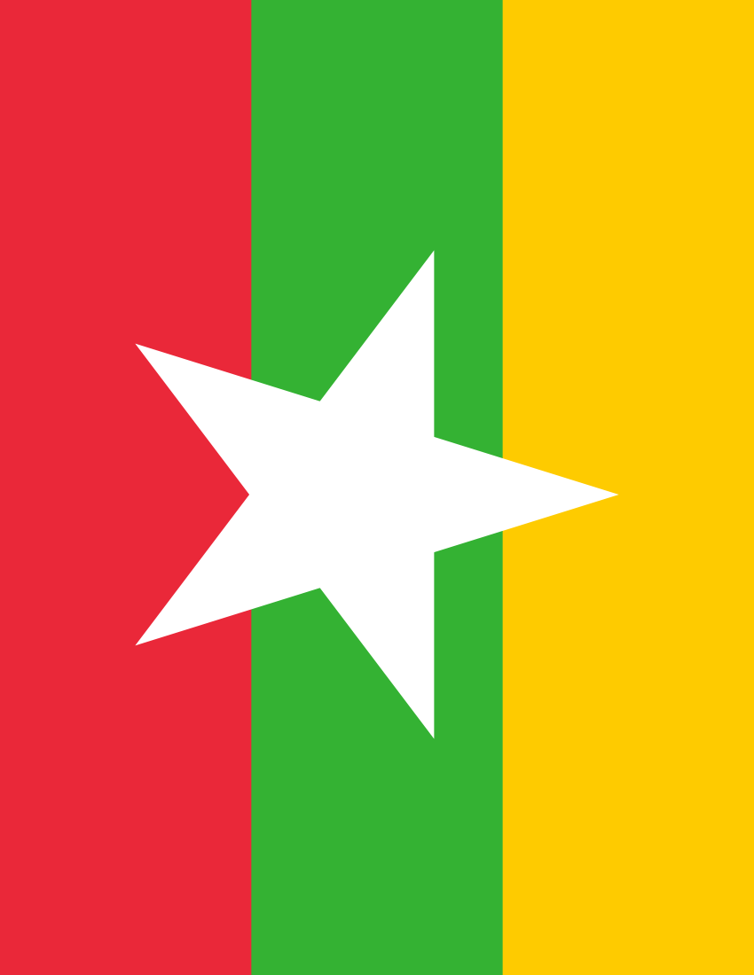 Myanmar flag 6 » Image