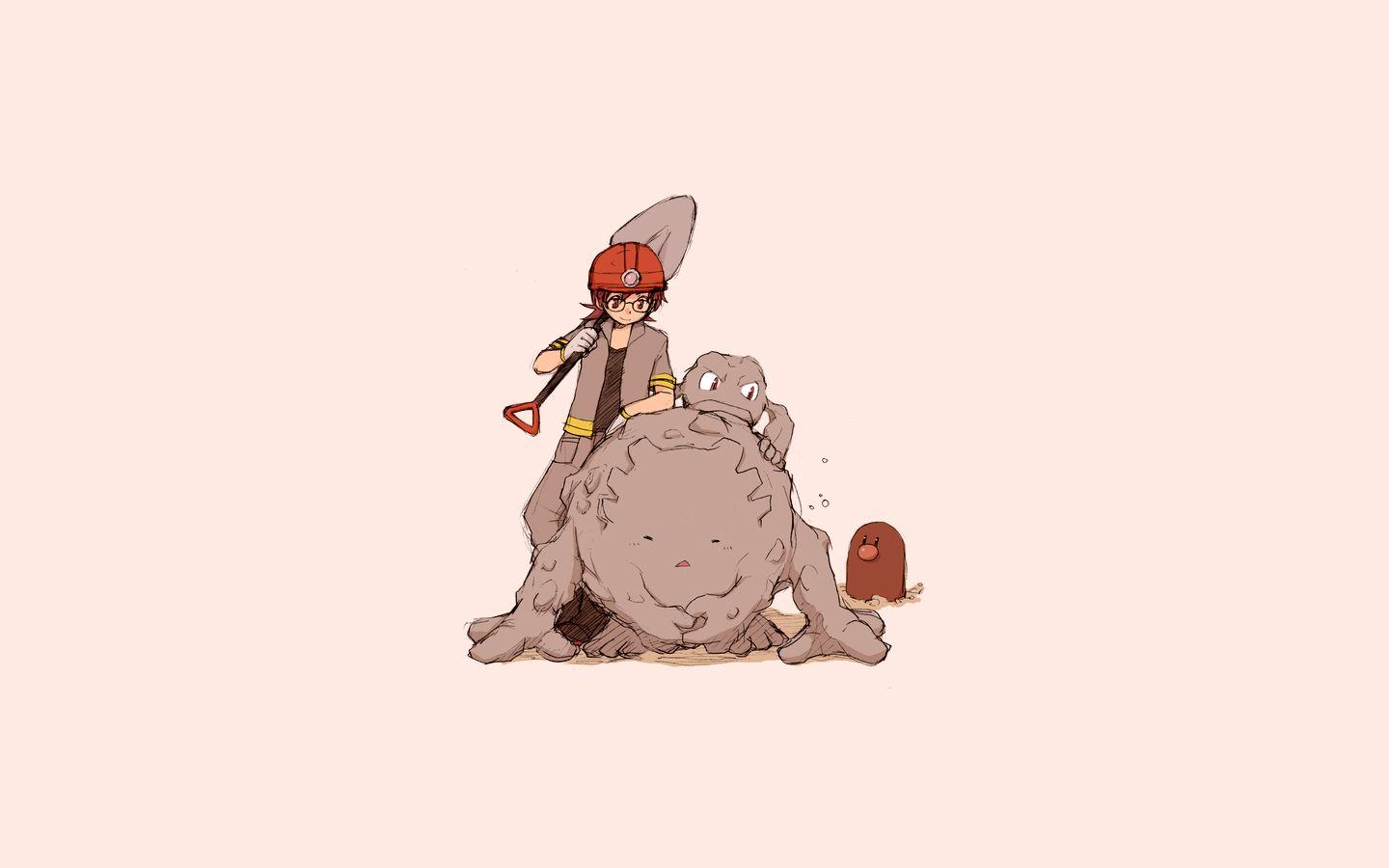 Graveler, Golem, pokemon :: Wallpapers