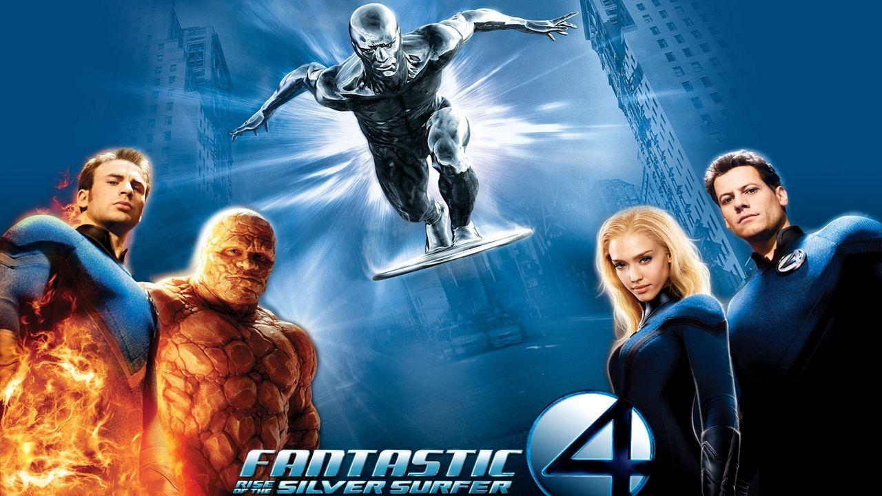 Download wallpapers fantastic 4, rise of the silver surfer