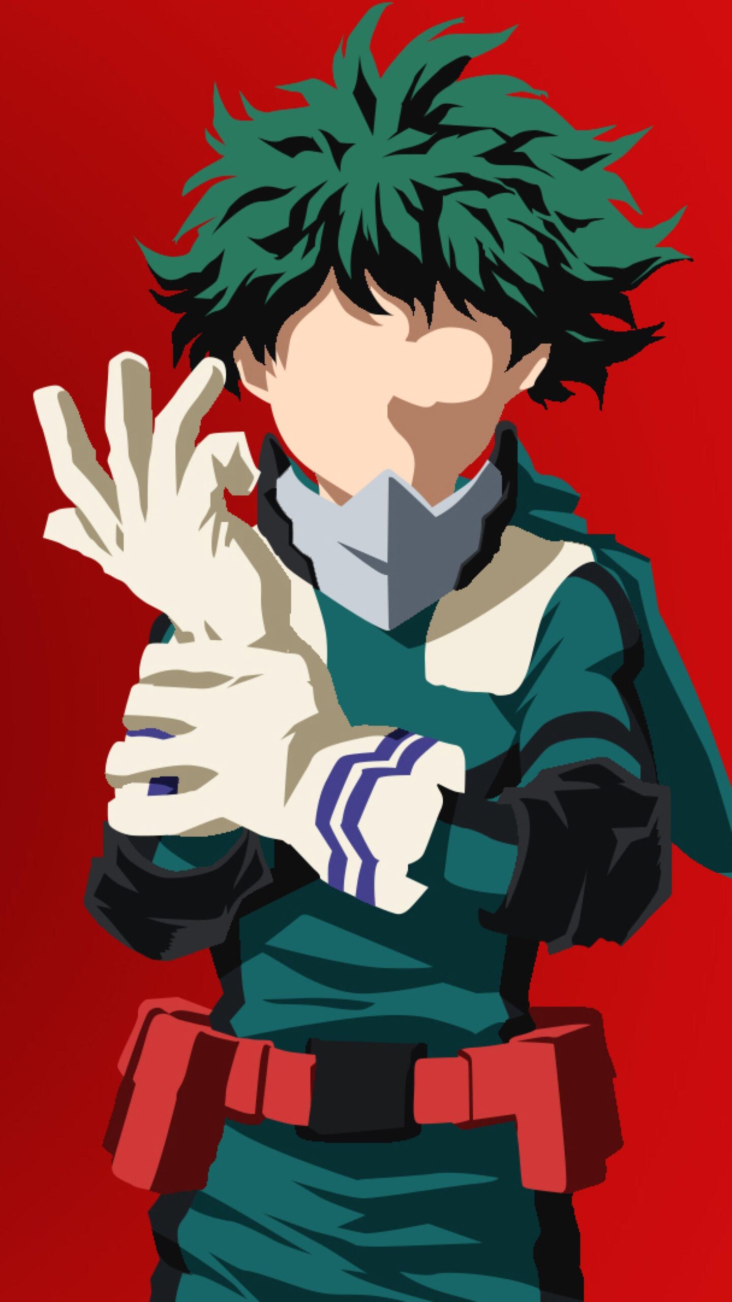 Izuku Midoriya Deku My Hero Academia Minimal, Full HD Wallpapers