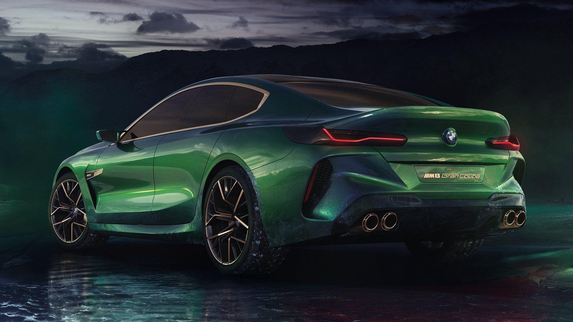 2018 BMW Concept M8 Gran Coupe HD Wallpapers