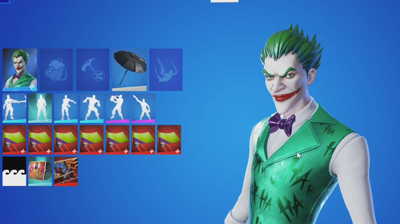 The Joker Fortnite wallpapers