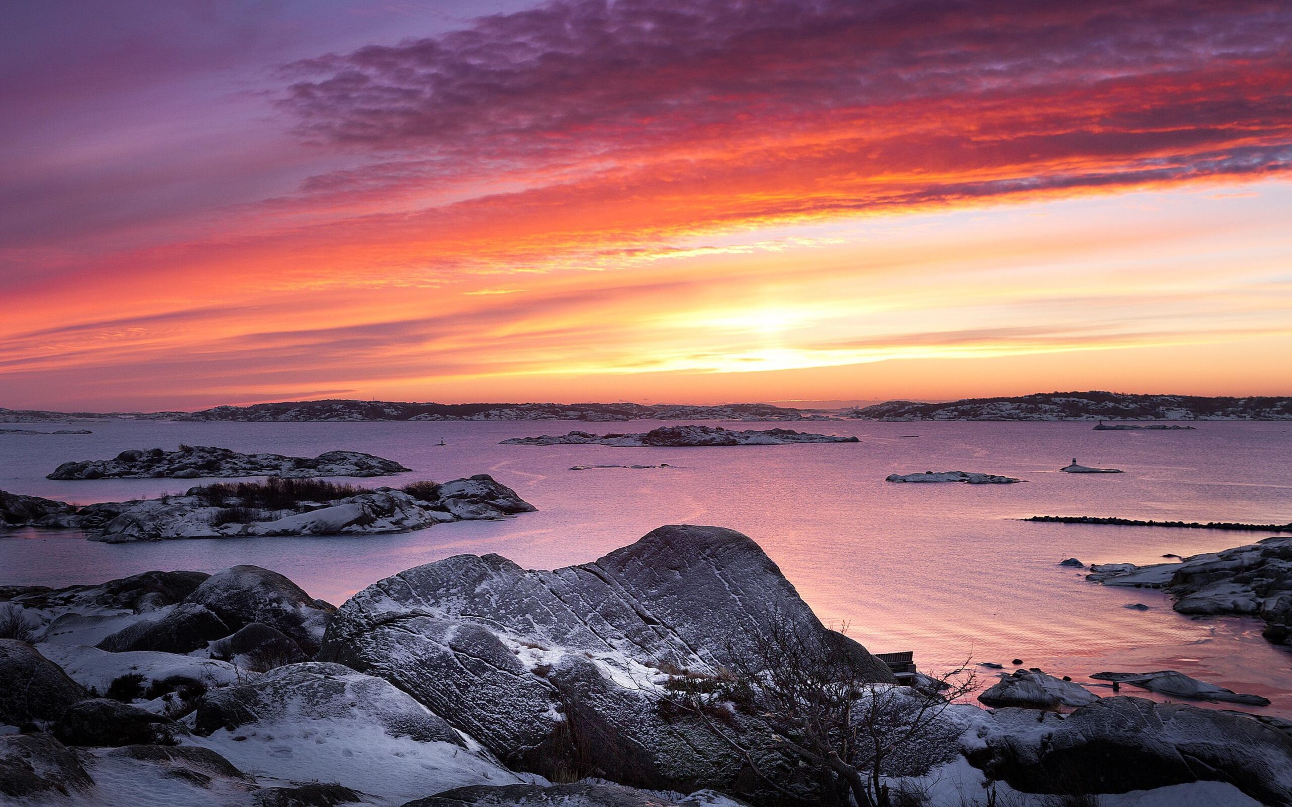 Wallpapers West coast, Last Snow, Gothenburg, Sweden, Nature,