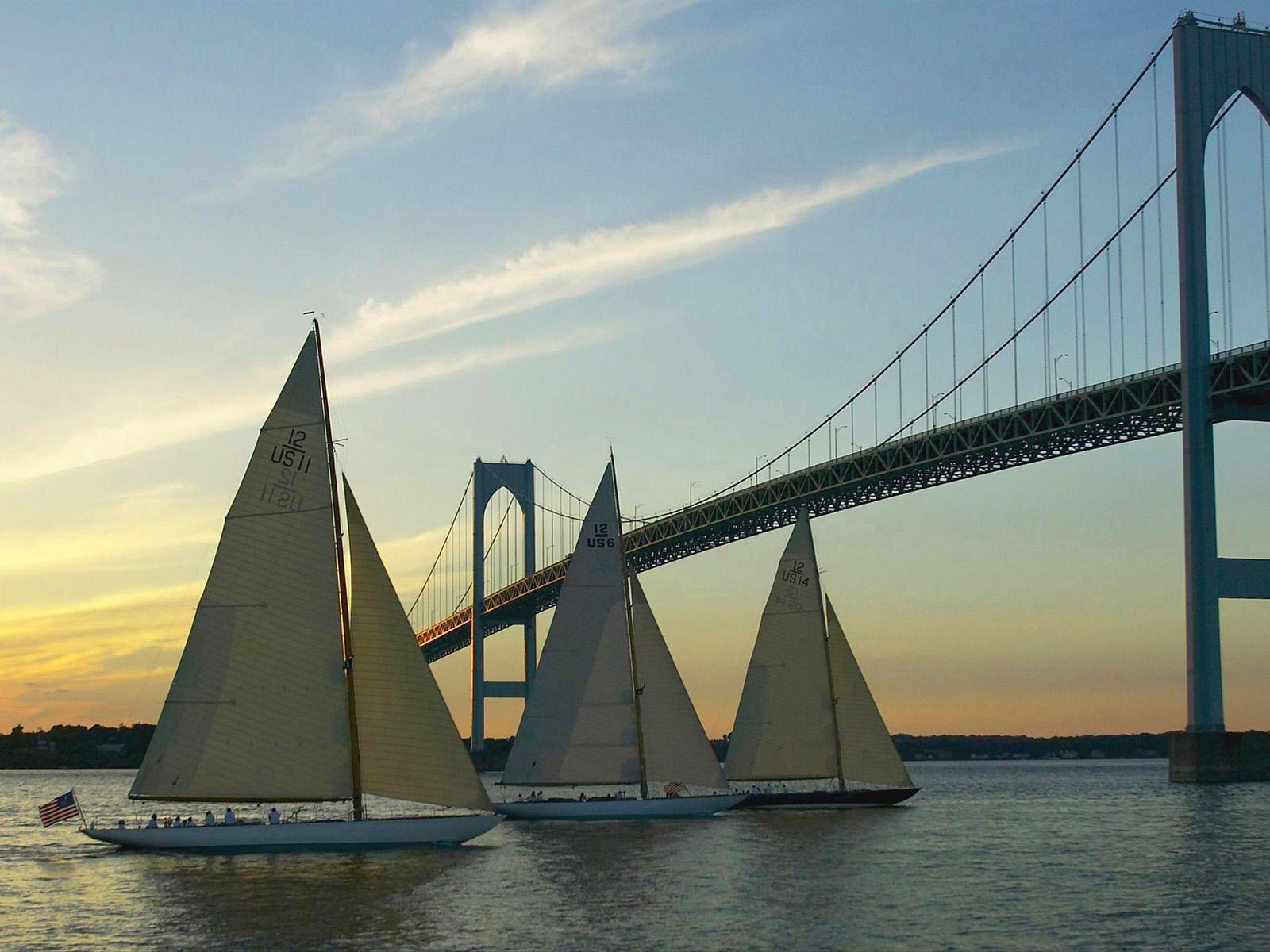 Newport Bridge, RI Probably spent a fortune crossoing that bridge