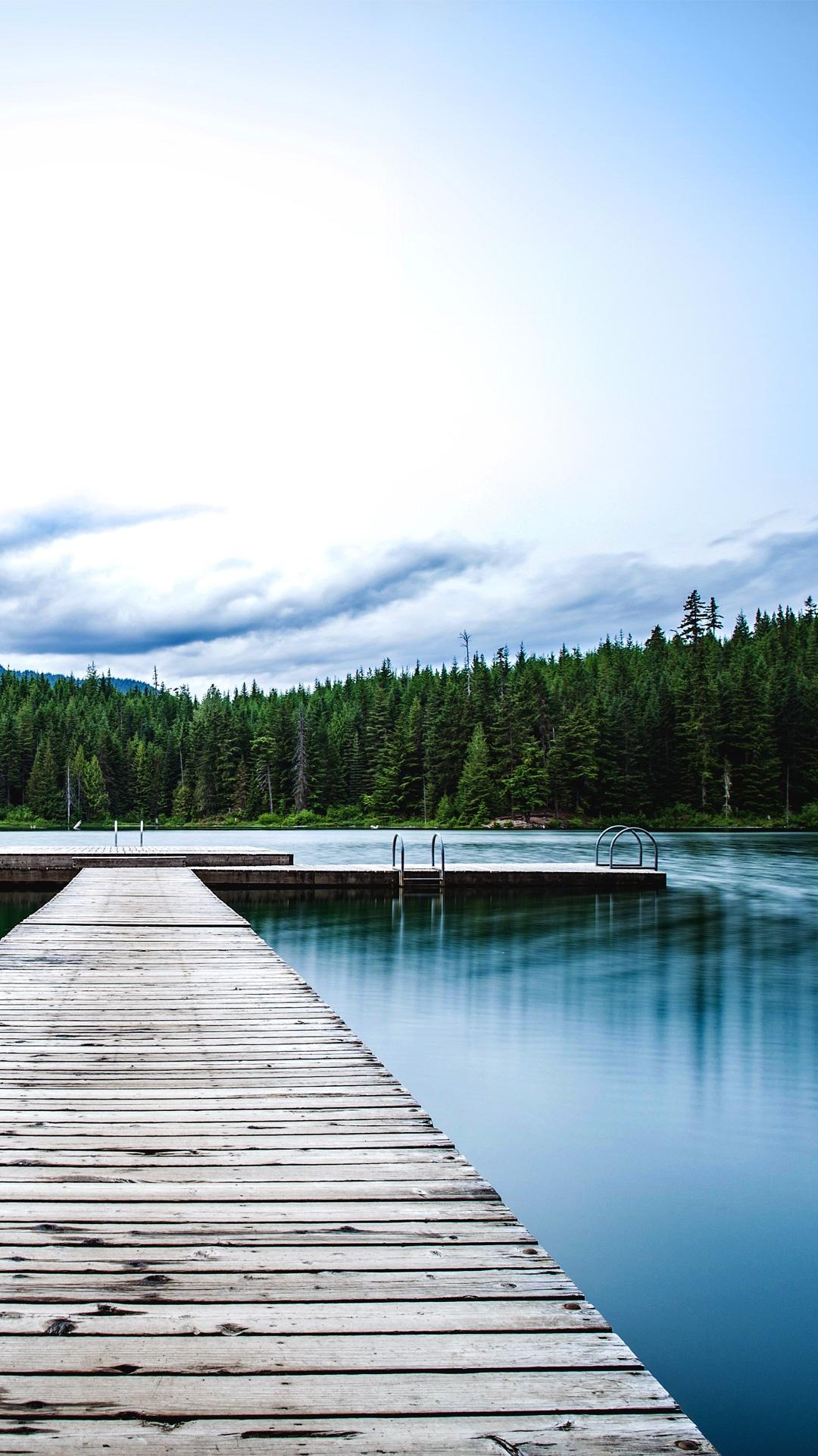 Whistler Coast Mountains Dock Wallpapers in format for free download