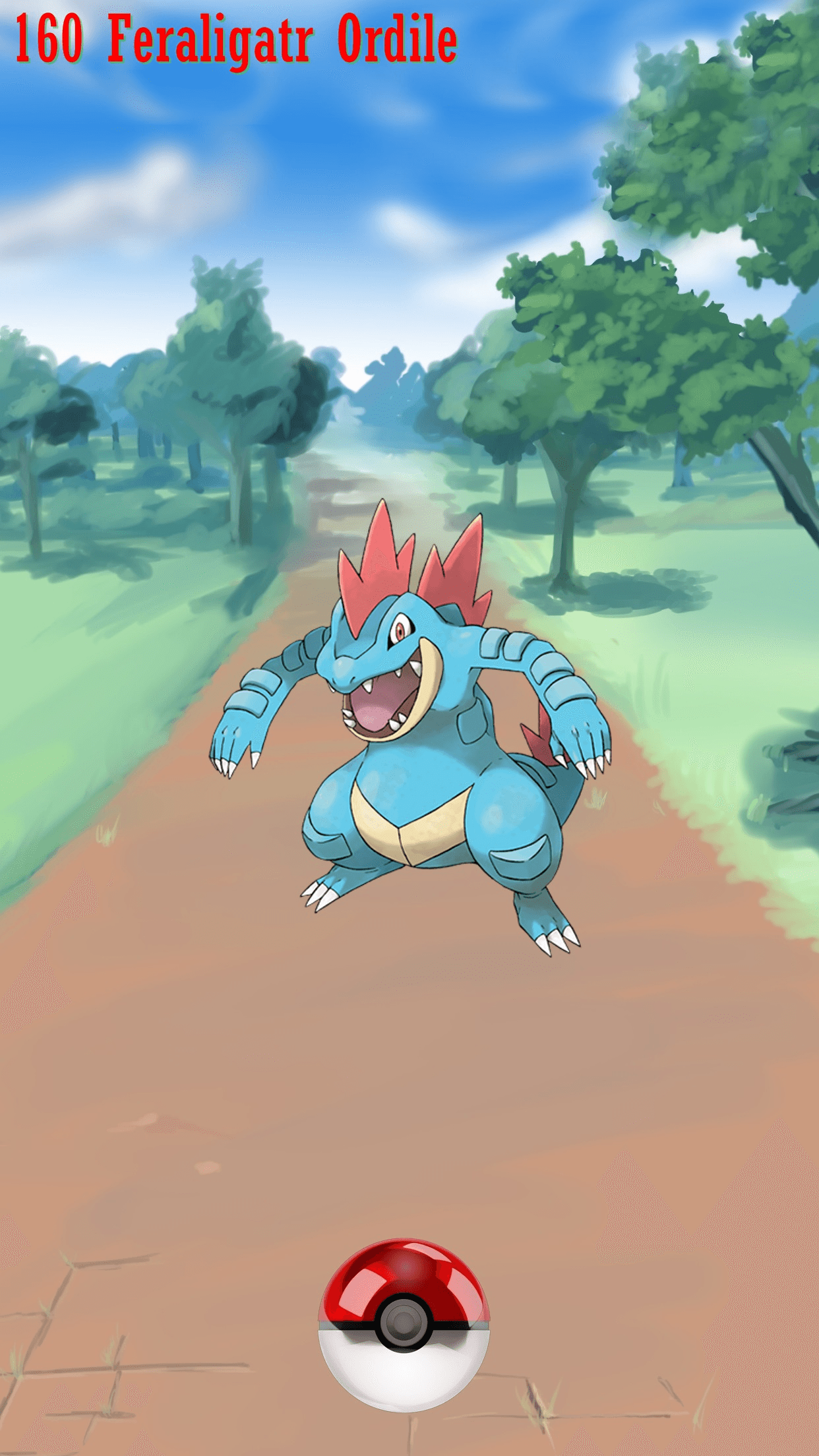 160 Street Pokeball Feraligatr Ordile