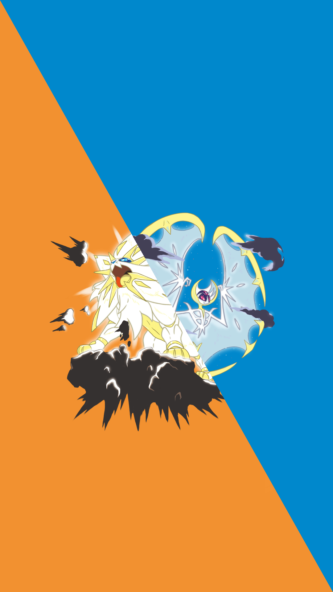 Solgaleo and Lunala Wallpapers : pokemon