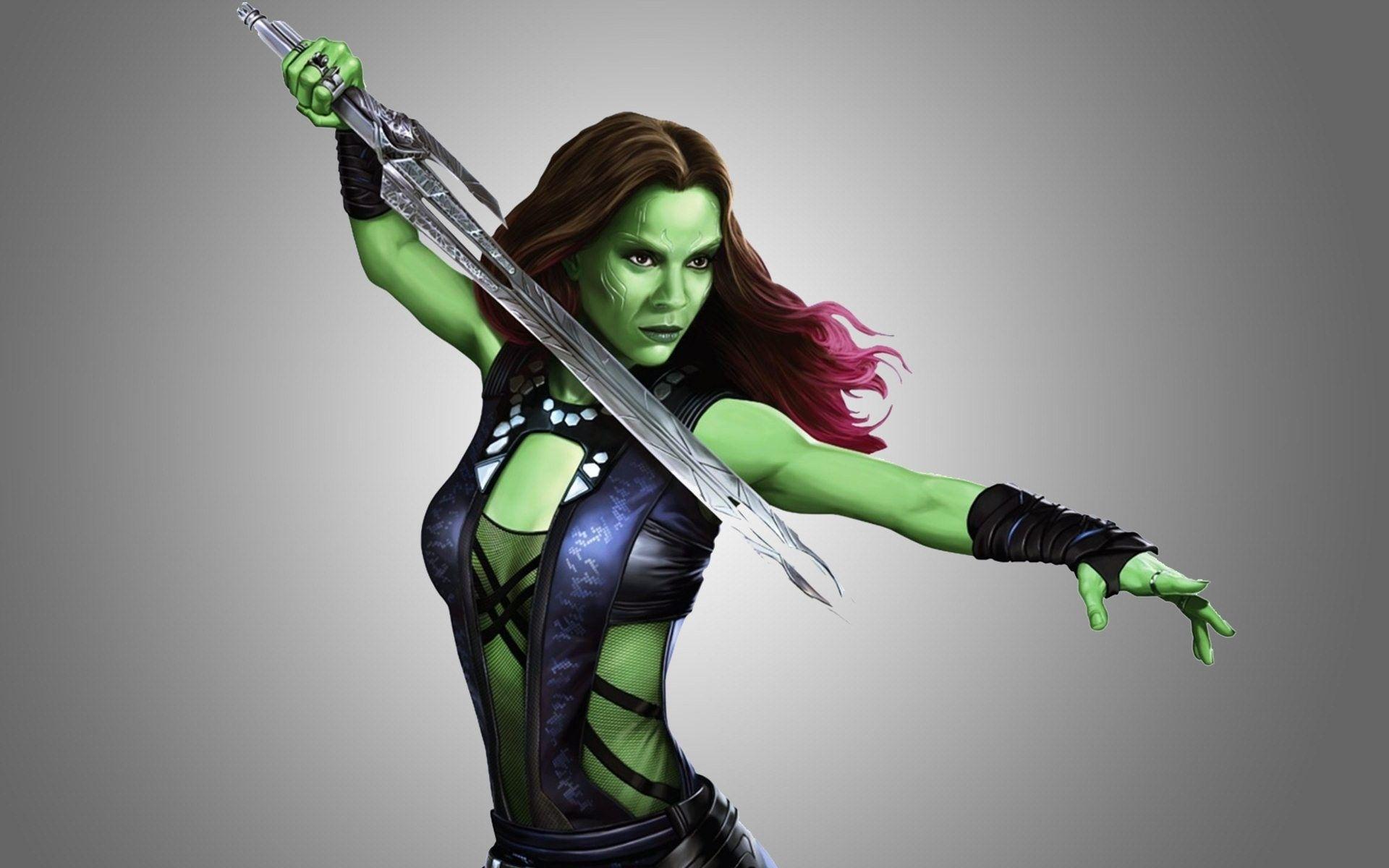 Gamora , Saldana, of the Galaxy,