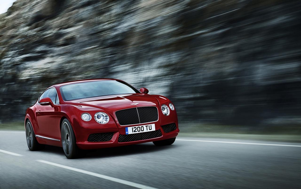 Bentley Continental GT V8 Red wallpapers