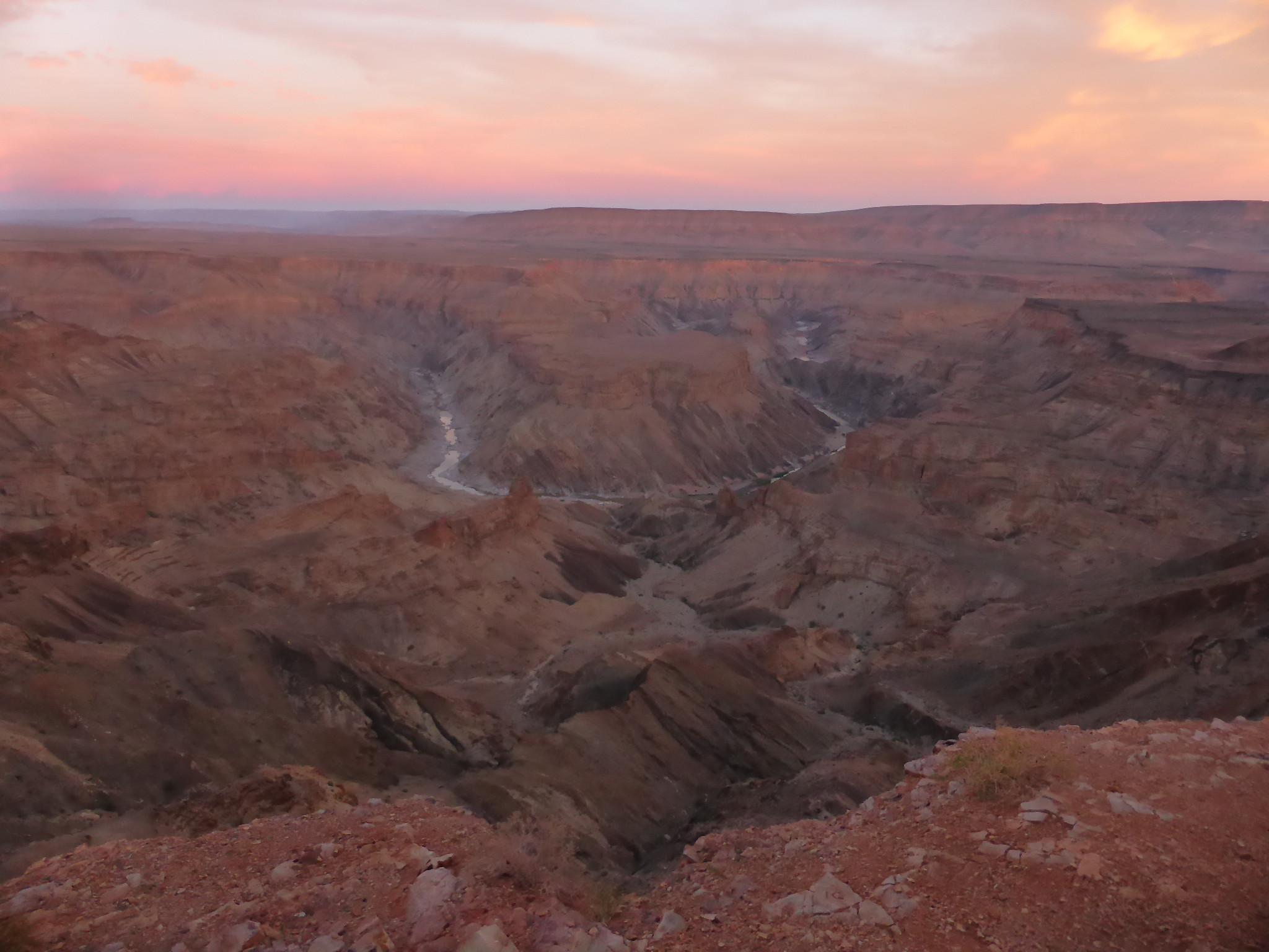 Fish River Canyon, a Club, a Bus